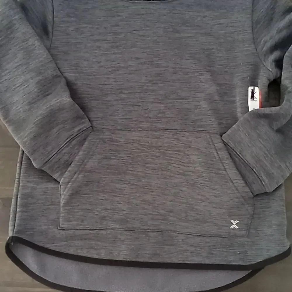Excursion pullover size 10-12 medium colored charcoal - Picture 2 of 5